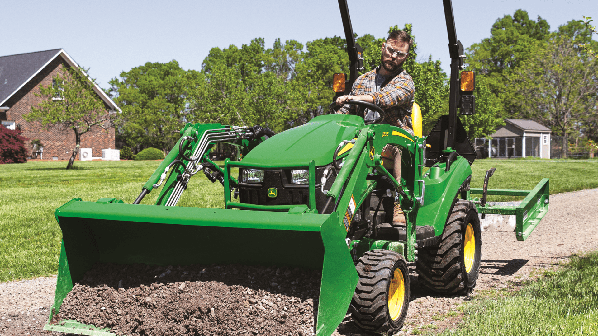 1023E Compact Utility Tractor John Deere at Koenig Equipment-min