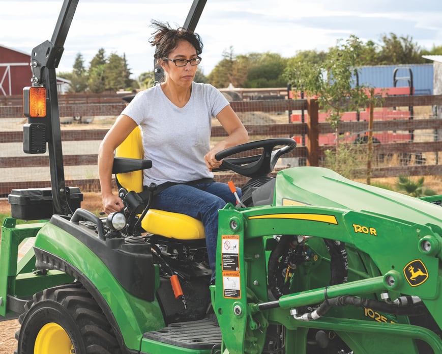 john deere small tractor