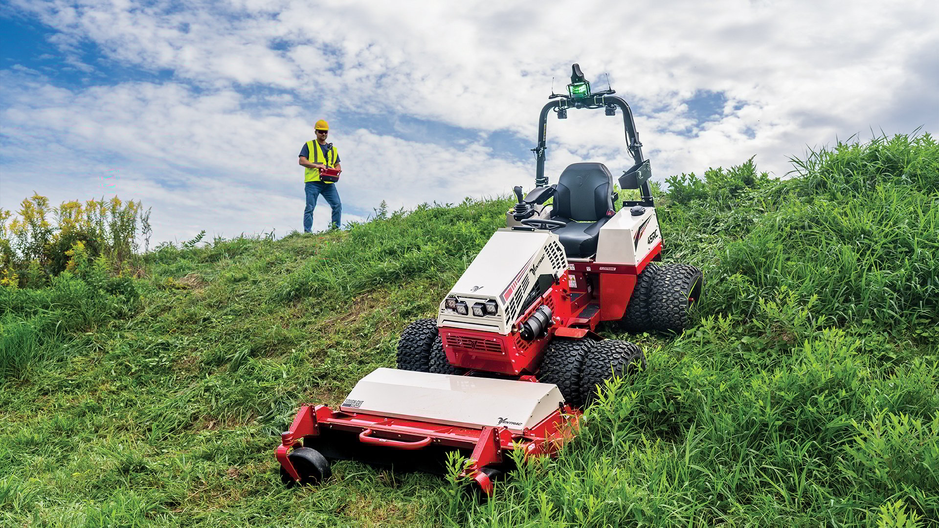45RC-Tractor-from-Ventrac-Remote-Driving-on-Hills-for-Safety-Koenig-Equipment-Ohio-Indiana-Dealership