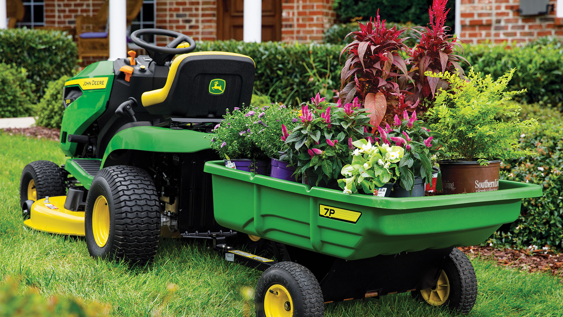 7p Wagon for Gardening Assistance