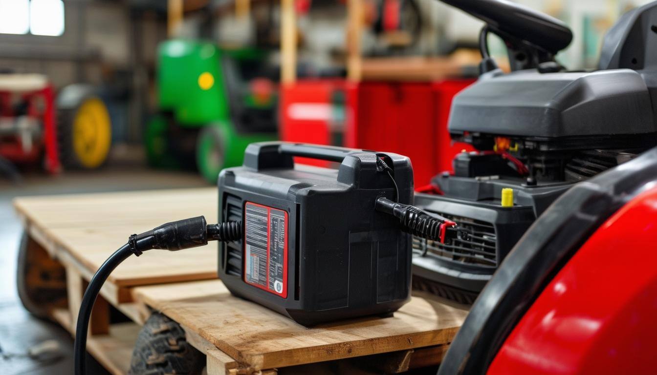 Charging Your Ferris Mower's Battery After Winter