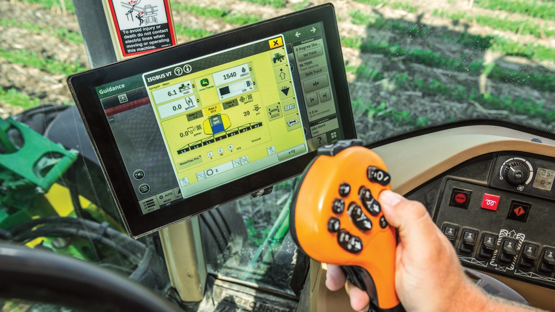 G5 Display on a combine