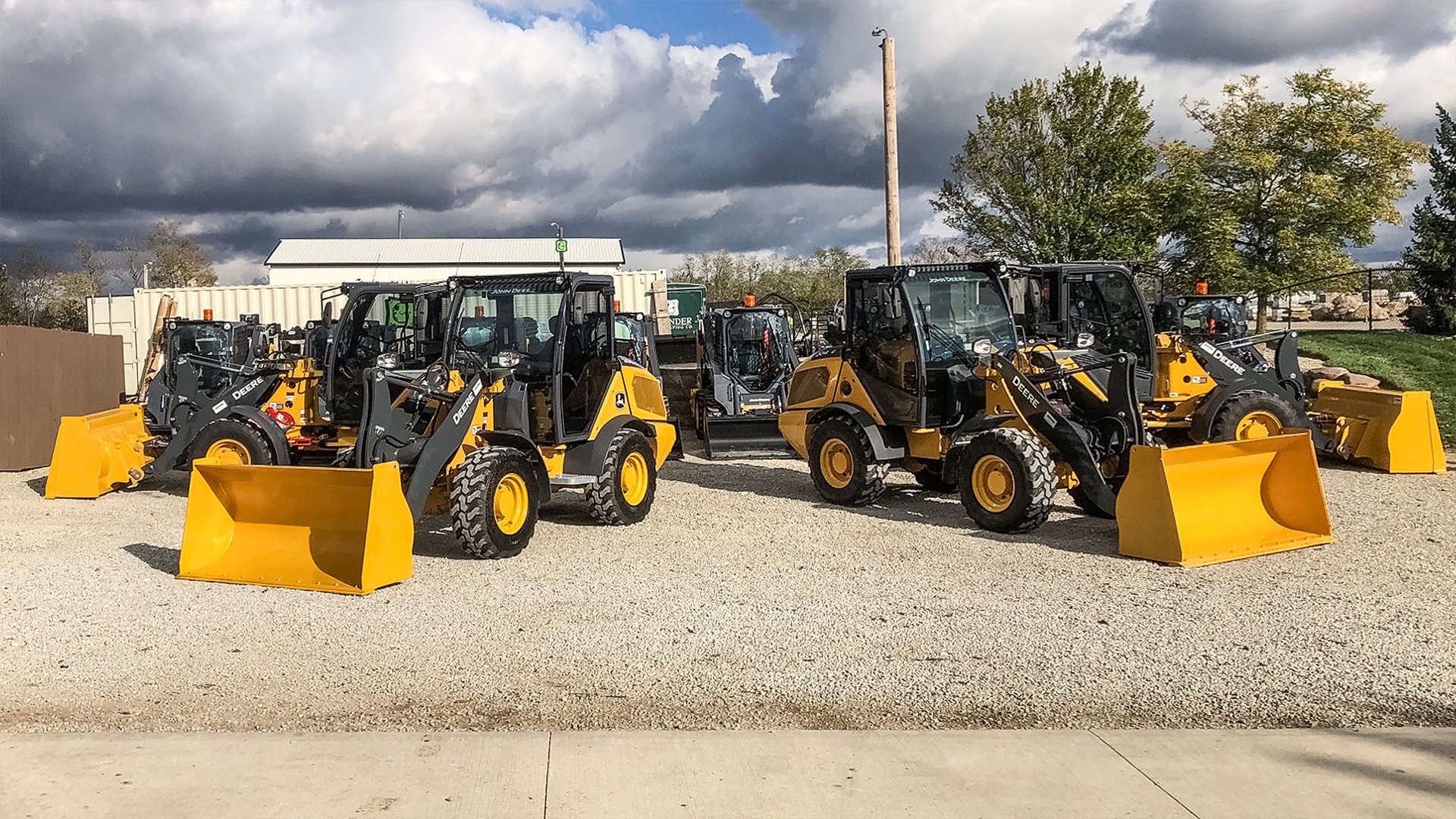 Grunder-Landscaping-Compact-Contruction-Equipment-from-John-Deere-and-Koenig-Front-Wheel-Loader