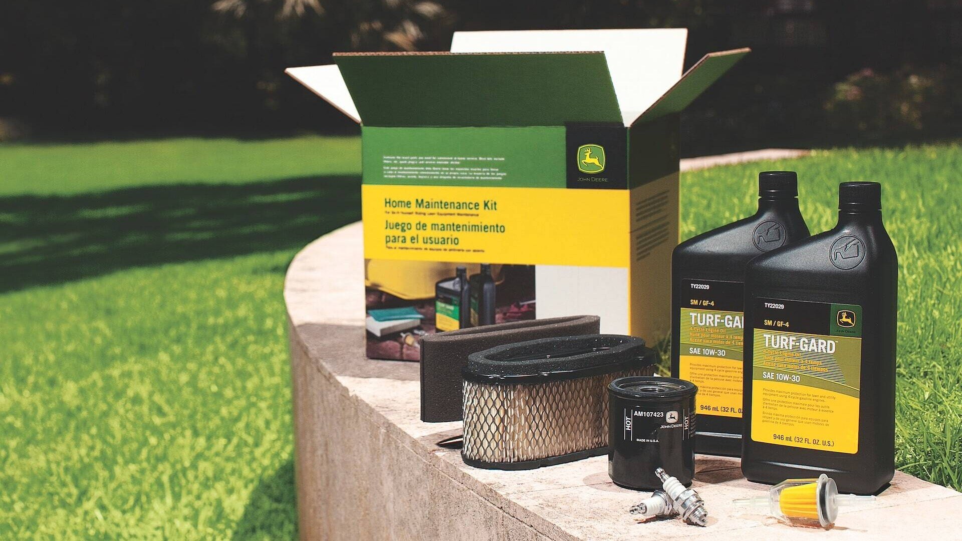 Home Maintenance Kit to winterize your lawn equipment