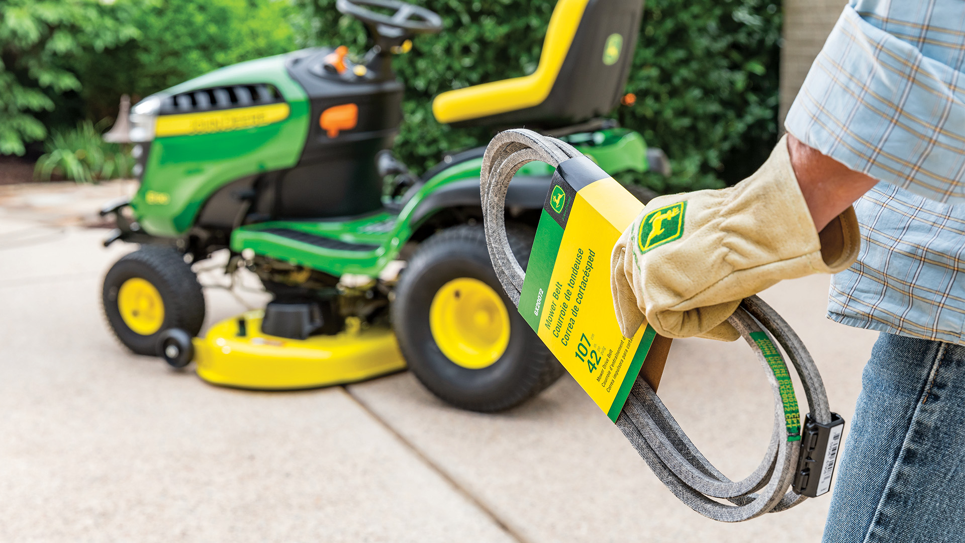 How to Change John Deere Mower Belt