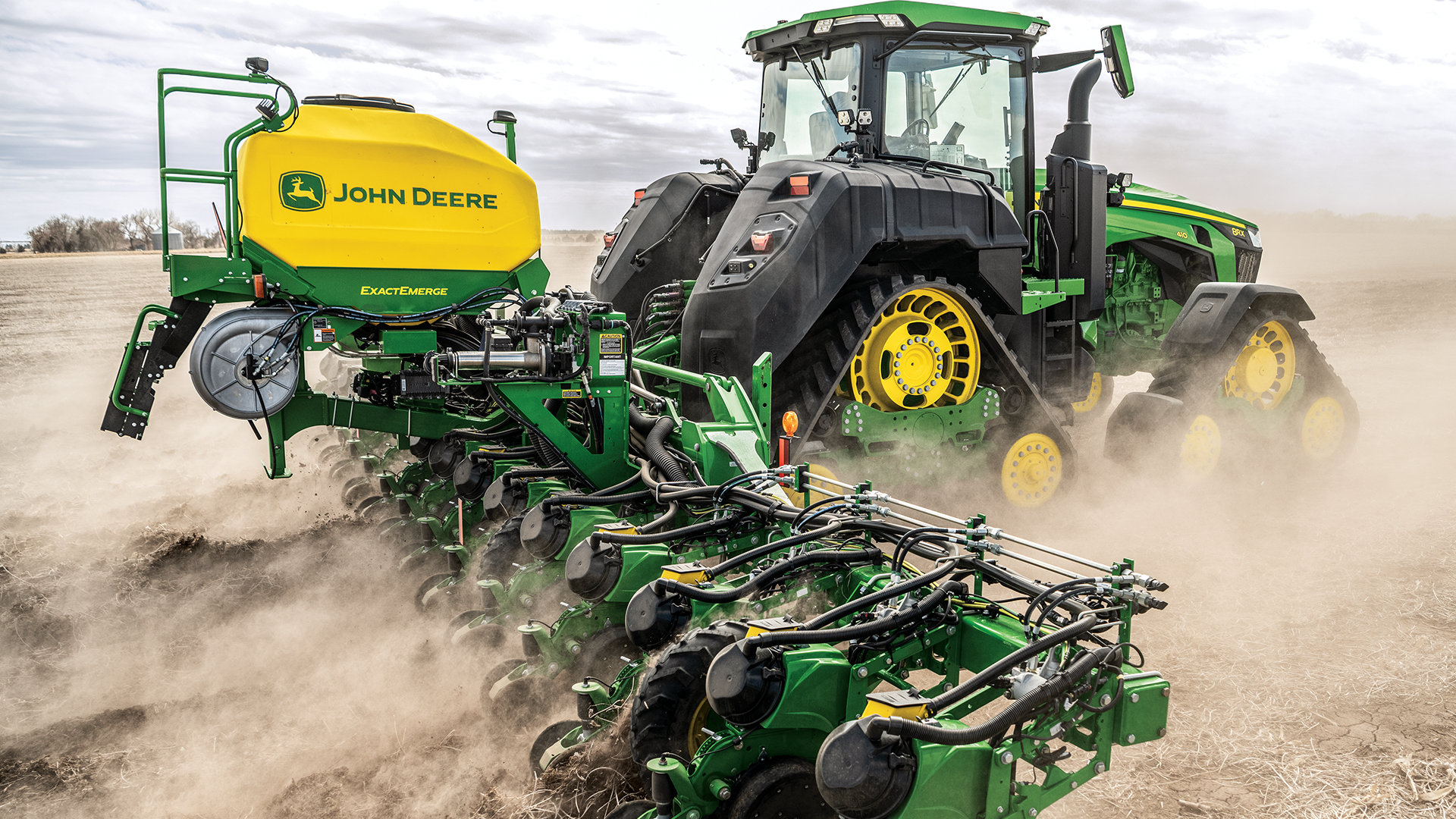 John Deere 8Rx 410 with Planter