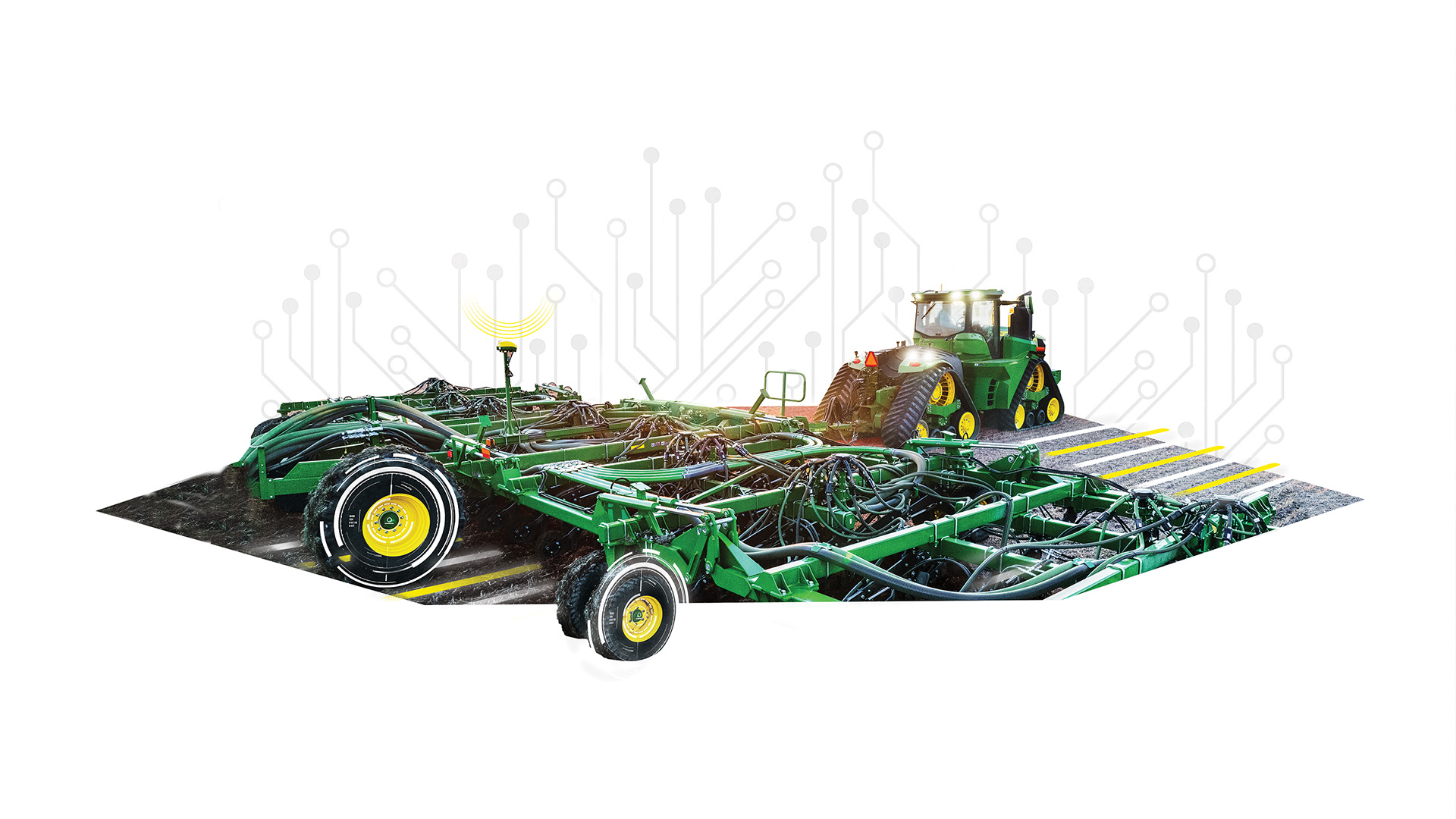 John Deere AutoTrac Implement Guidance