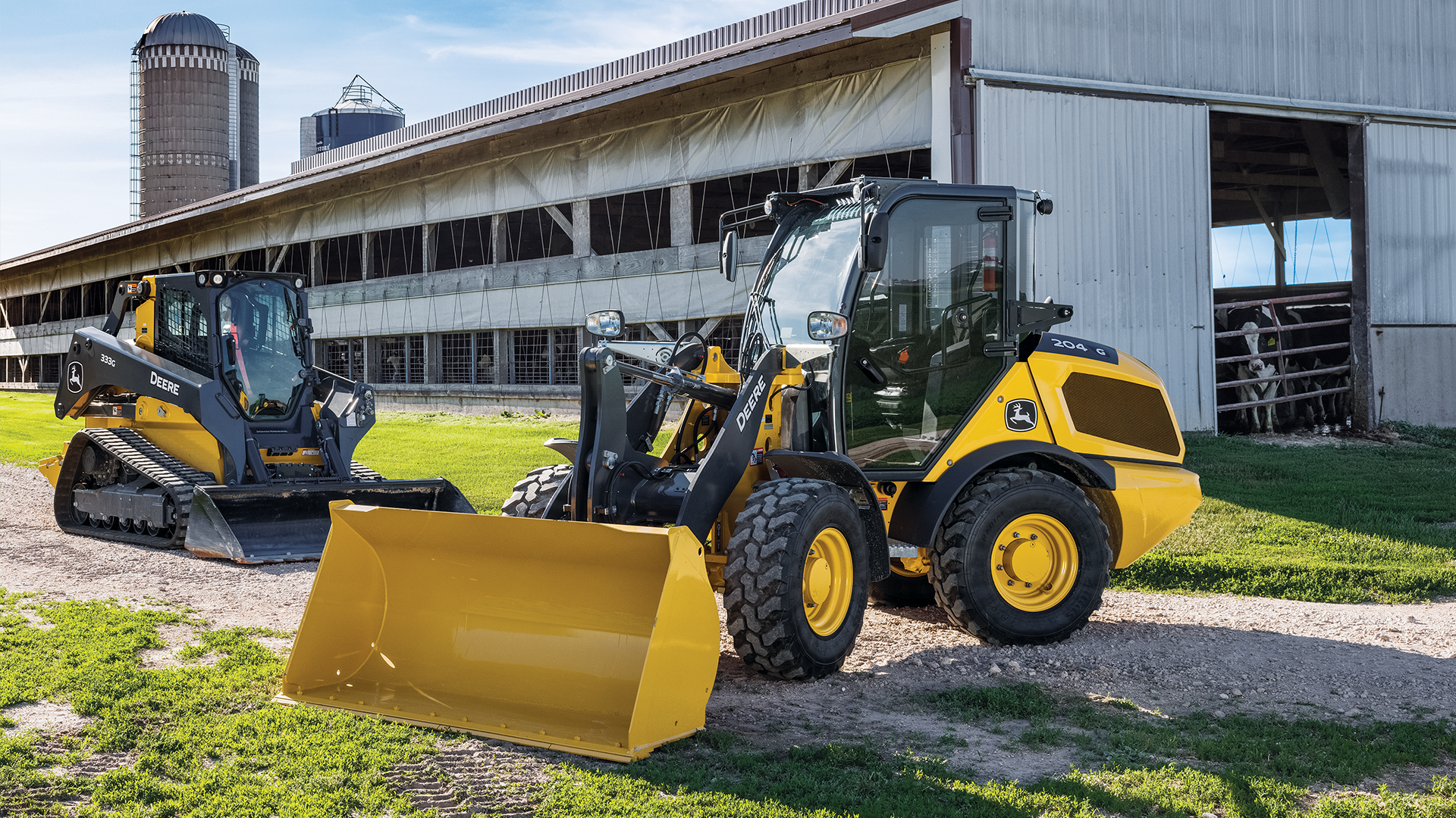 John Deere Compact Construction Equipment