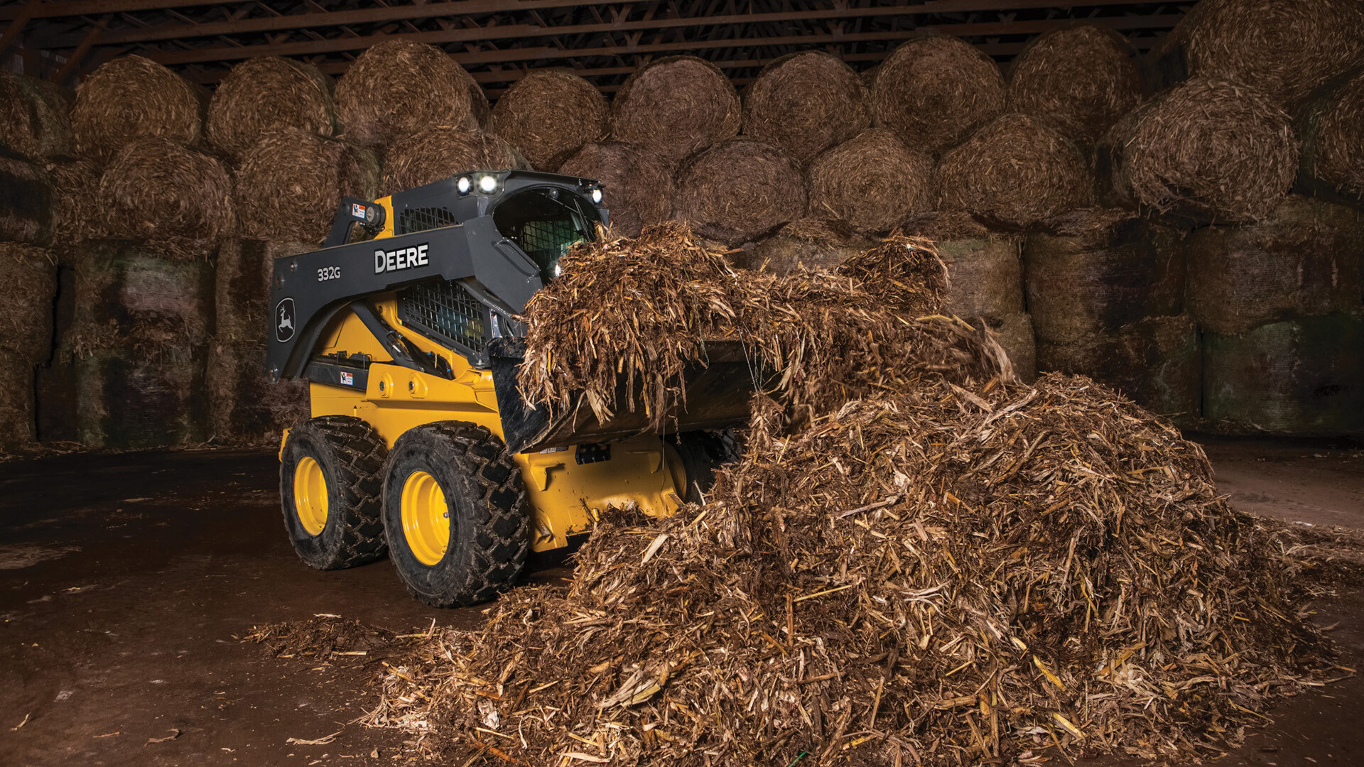 John Deere Skid Steer Bucket Attachment