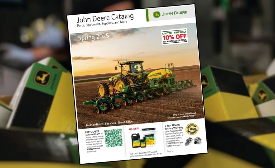 Start Off 2025 with the Spring John Deere Parts Catalog