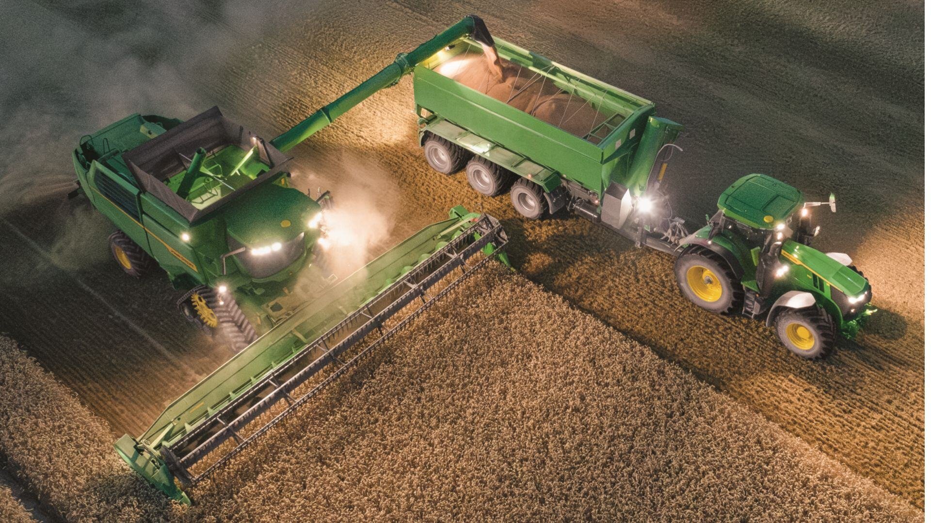 John Deere Combine