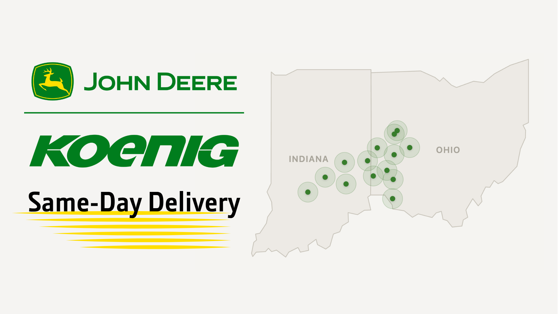 Koenig John Deere Same Day Delivery