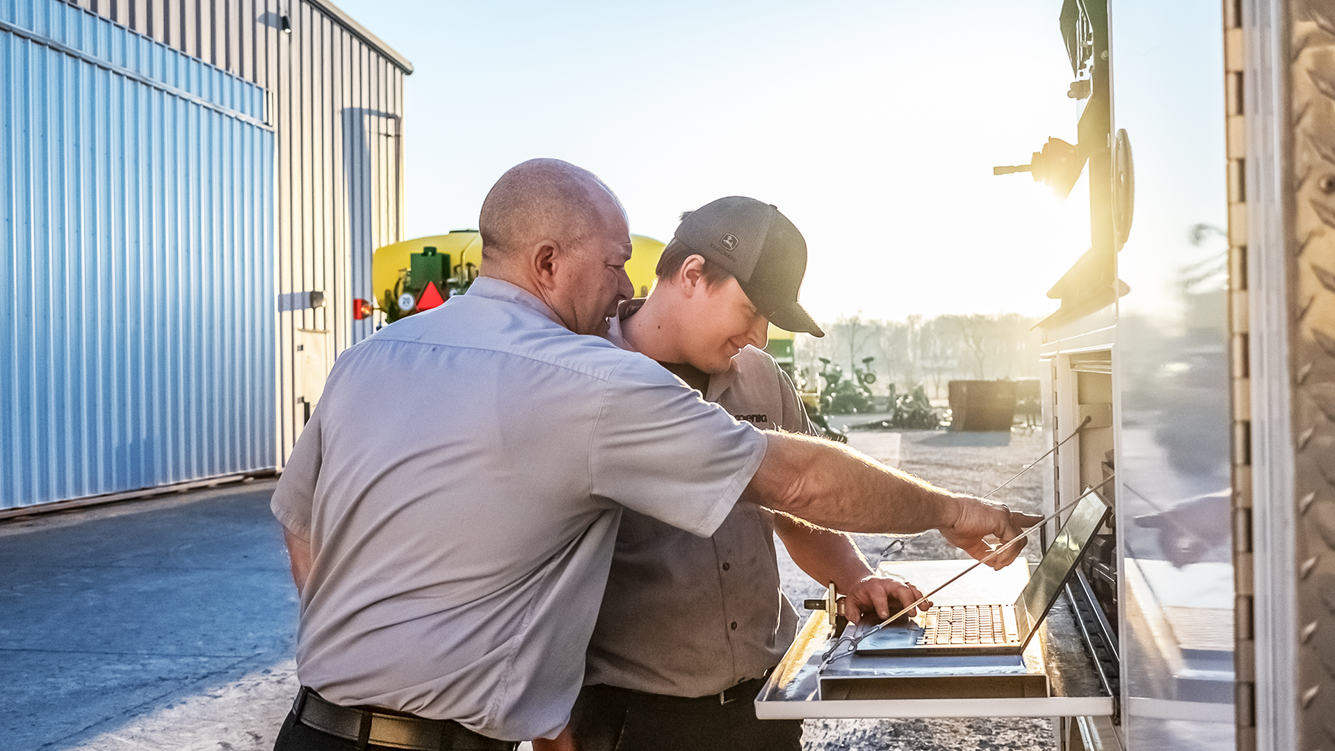 Koenig Technician Going Through Training