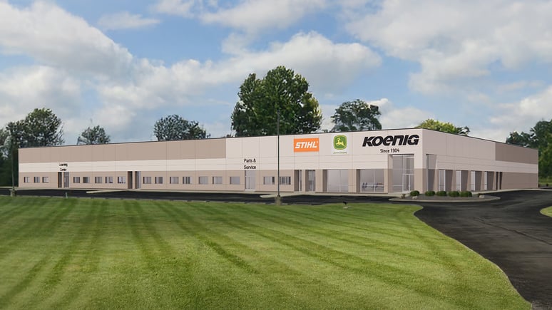 Koenig Equipment Knightstown, Indiana Store Rendering