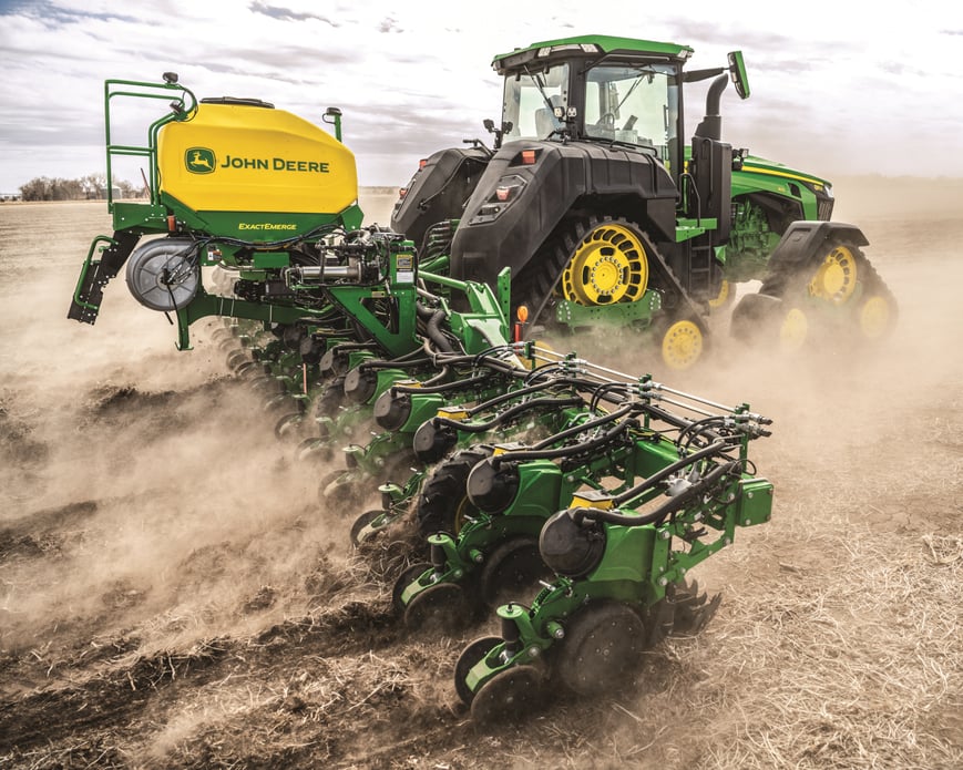 John Deere Precision Optimization Sprayers and Planters and Operations Center