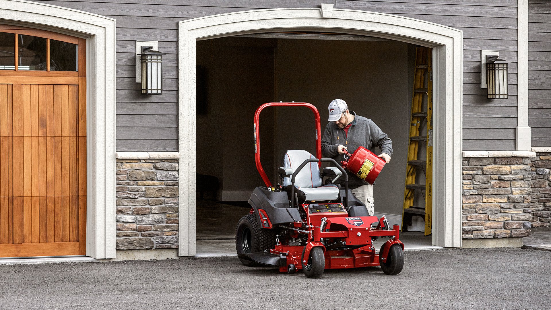 Adding a Fuel Stabilizer to Ferris Mower