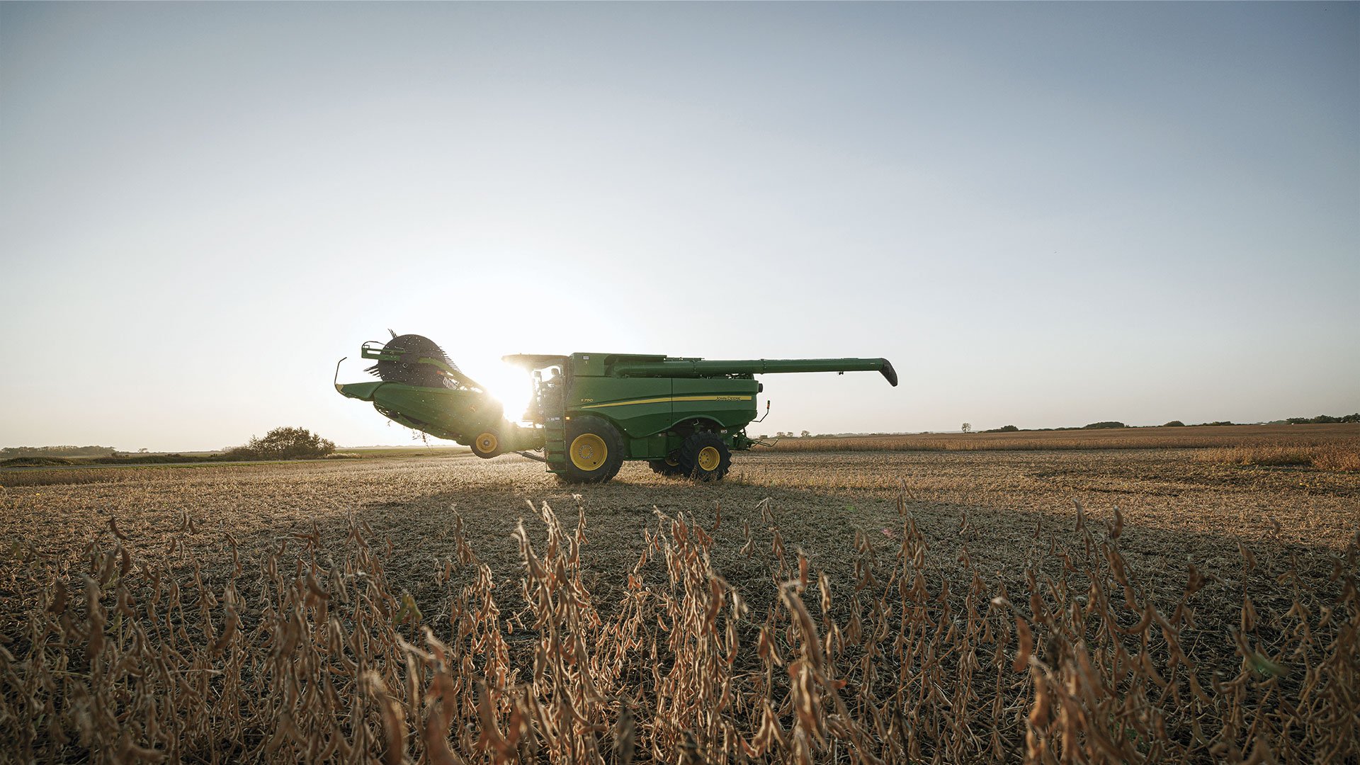 Combine-Beans-Sunset
