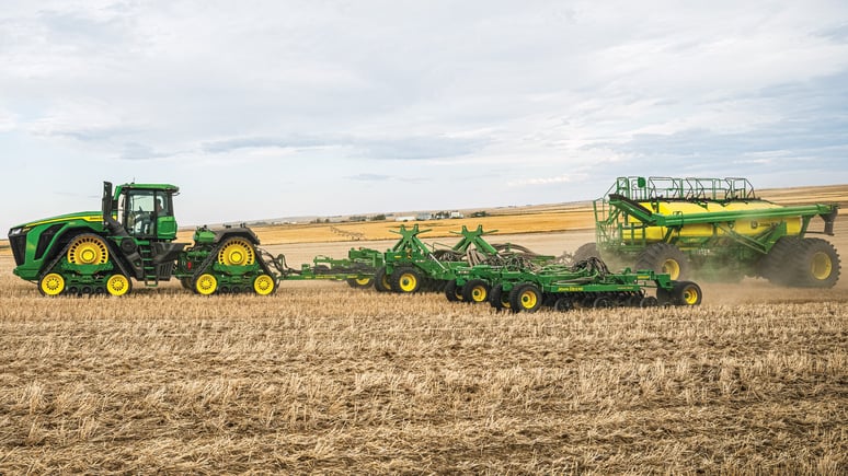 Planting with John Deere