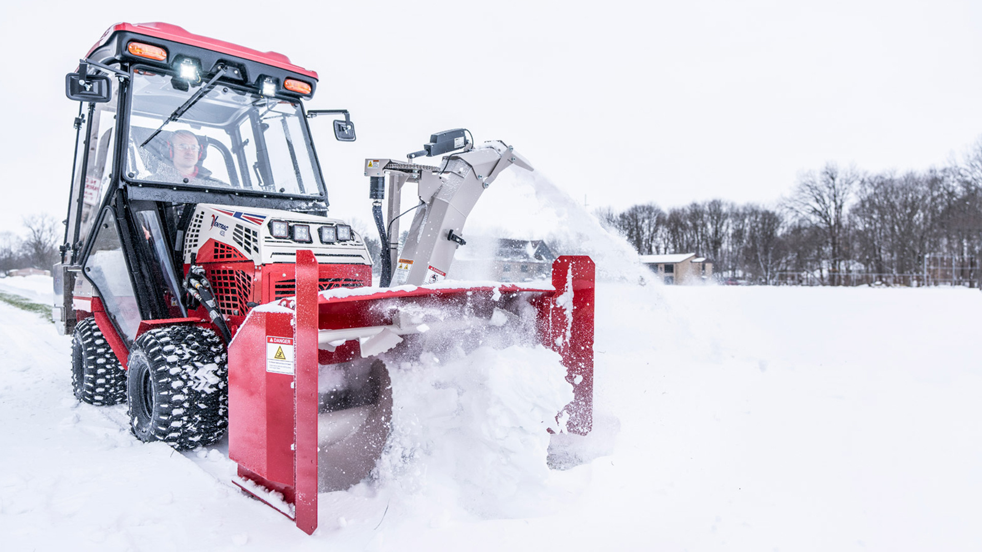 Ventrac 4520 Tractor with Snow Removal Attachments