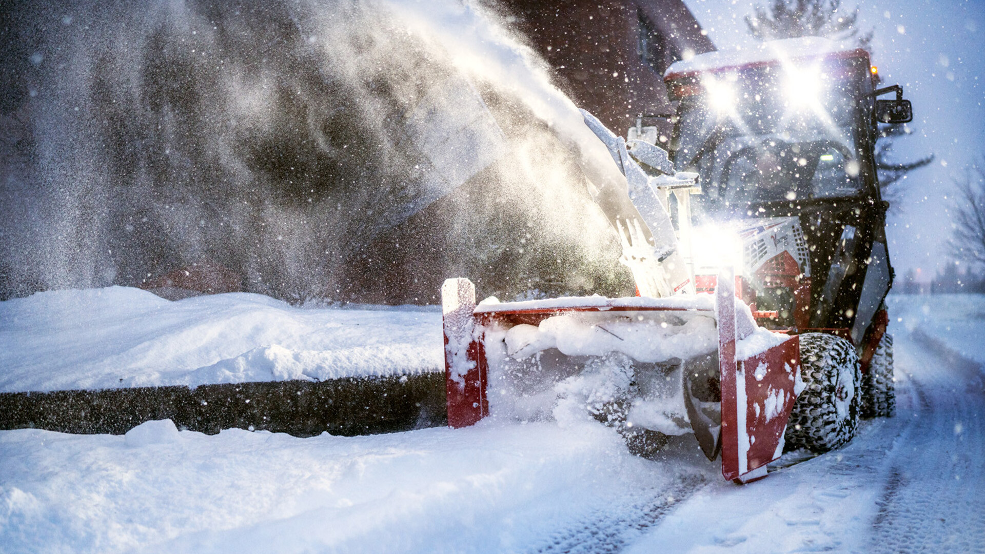 Ventrac Snow Blower Attachment