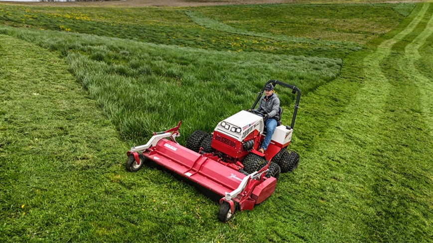 Utilizing a Ventrac 4520N on Slopes and Ditches Safely