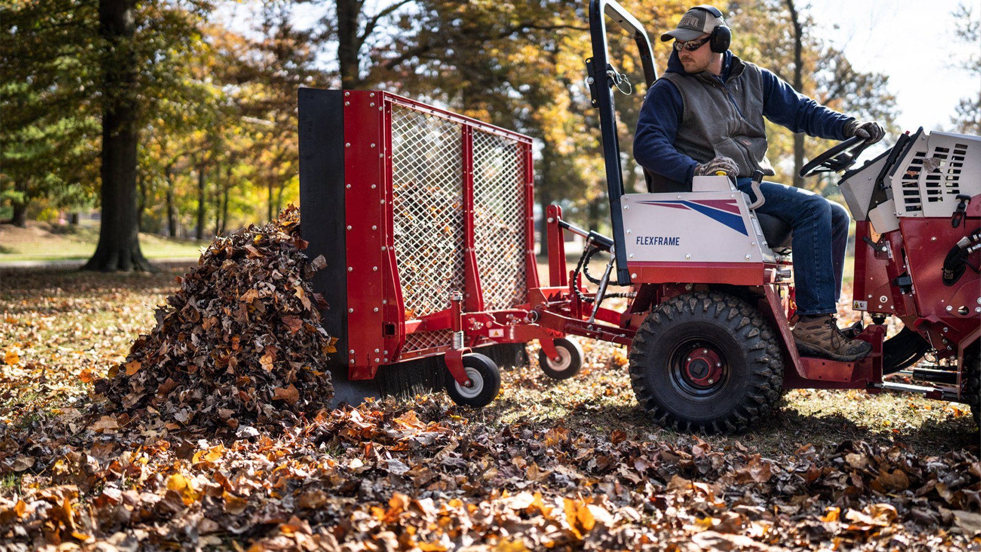 Ventrac-Leaf-Plow-Attachment