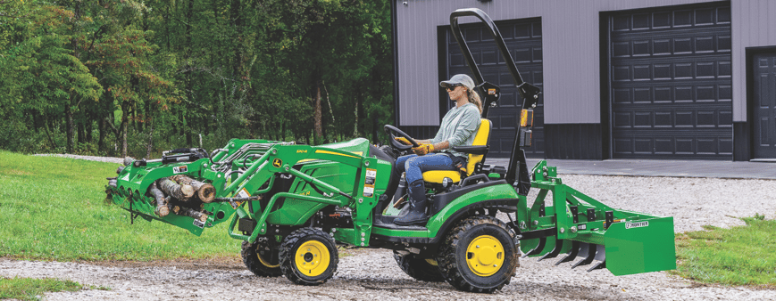 john deere compact tractor