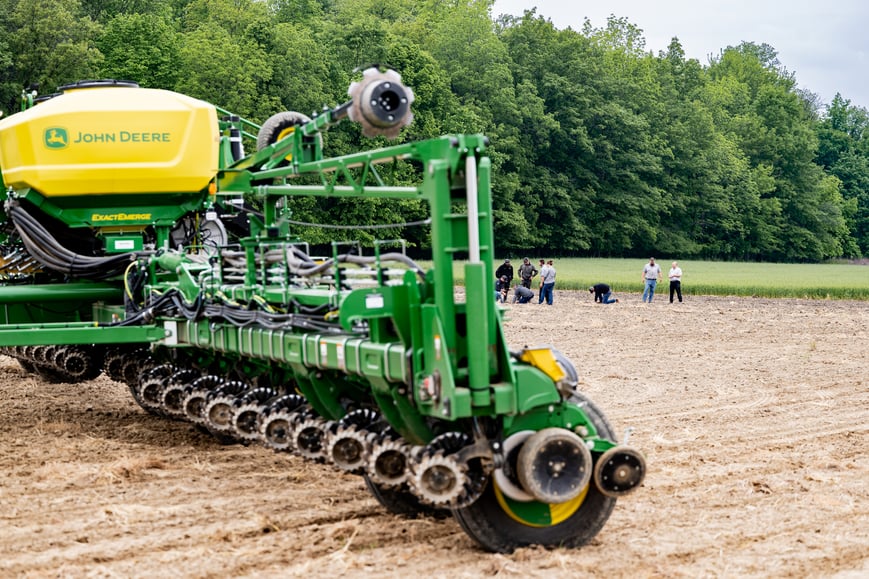 John Deere Planter at Koenig